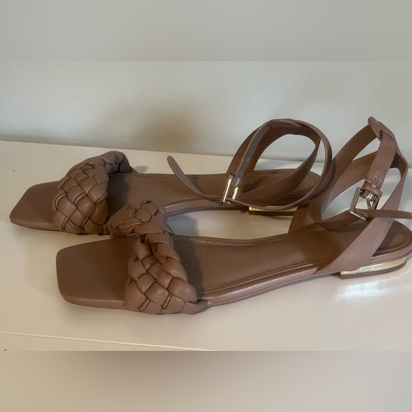 Aldo Square Toe Knotted Sandals - Picture 3 of 3